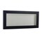 Panoramic Shadow Box 3/4" Depth Black Picture Frame - UV Acrylic, Backing, Hanging Hardware